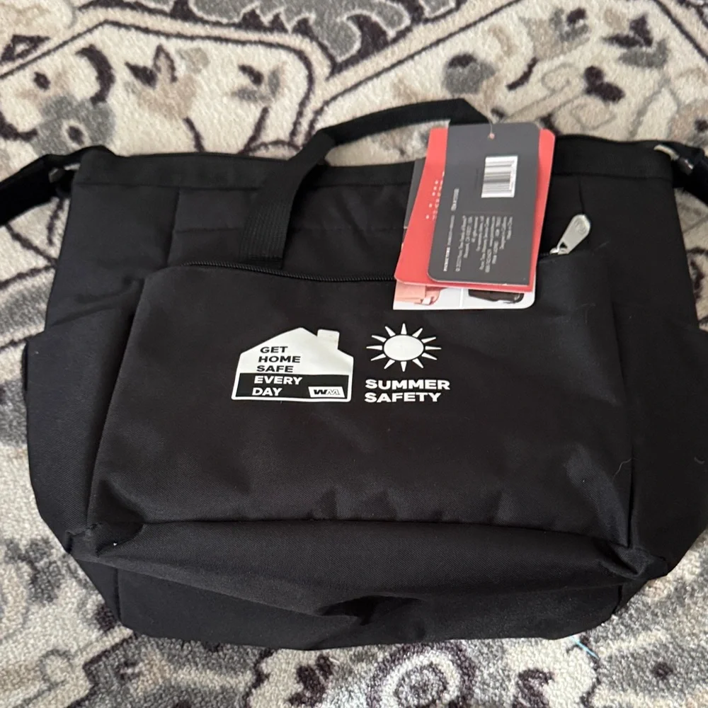 Black Summer Safety Men's Bag